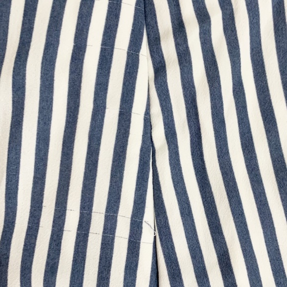 Elizabeth Crosby Pippa Ruffle Stripe Wrap Dress - Picture 13 of 14